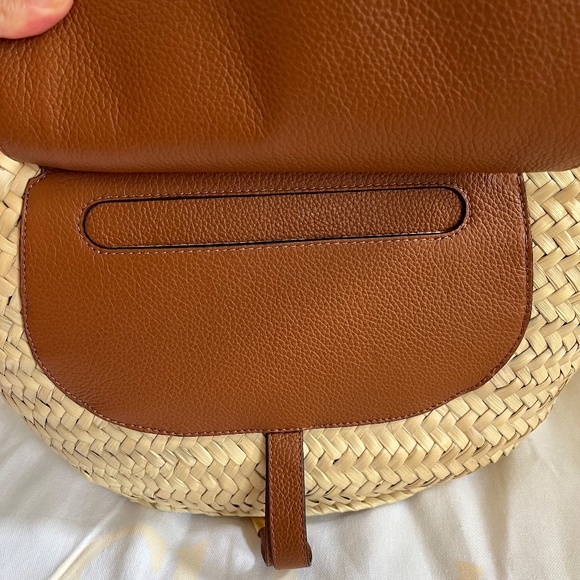 Chloe Marie Medium Raffia Basket Bag - Picture 4 of 8